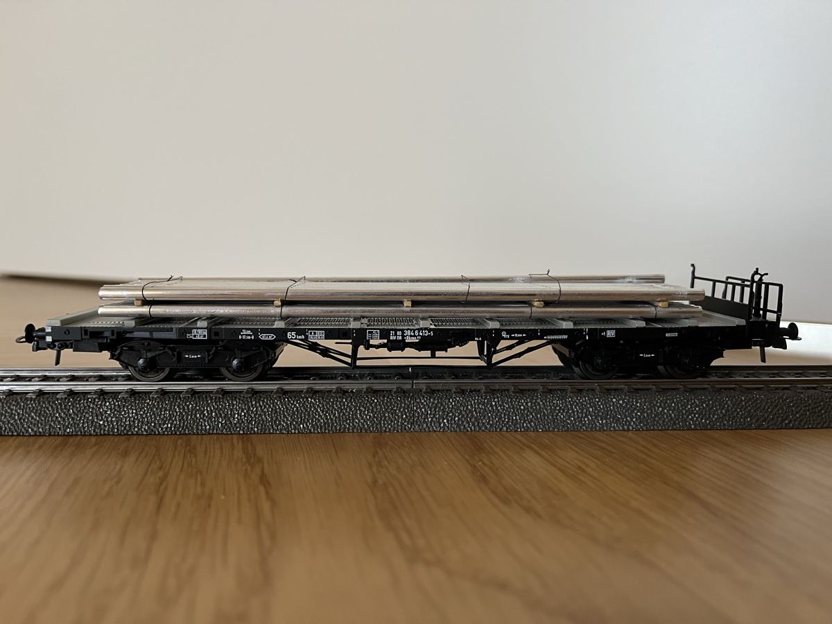 Modellini di ferrovie: Konvolut Rungenwagen SBB/DB – Usato da Basel venduto da Re620_11627 2
