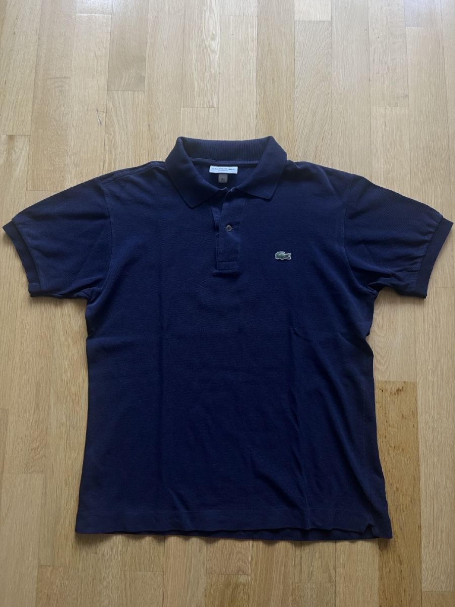 Lacoste Magliette Polo: Lacoste Poloshirt Dunkelblau Grösse M – Usato da Allschwil venduto da mpant02