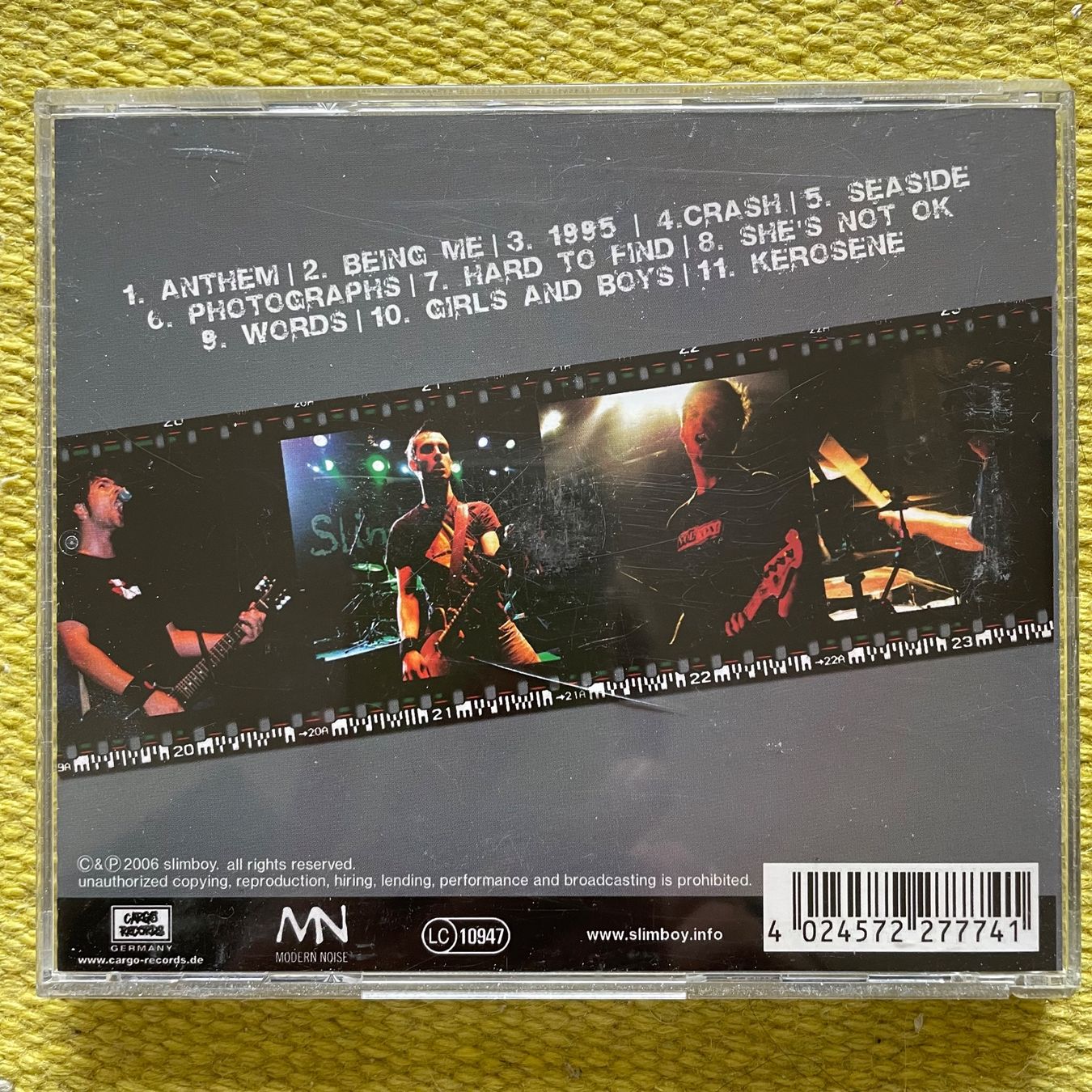 CD: SLIMBOY-ANTHEMS – Usato da Rorschacherberg venduto da CD-Roli 1