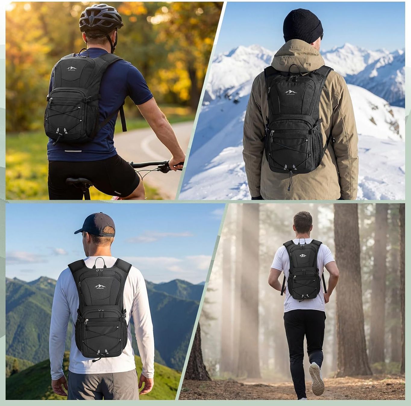 Zaini: Trinkrucksack mit 2 L Trinkblase leichtes Trinksystem – Nuovo e nell'imballaggio originale da Schaffhausen venduto da schwizerchaes 7