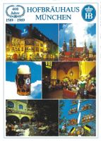 400  Jahre  1589  -  1989    HOFBRÄUHAUS   MÜNCHEN