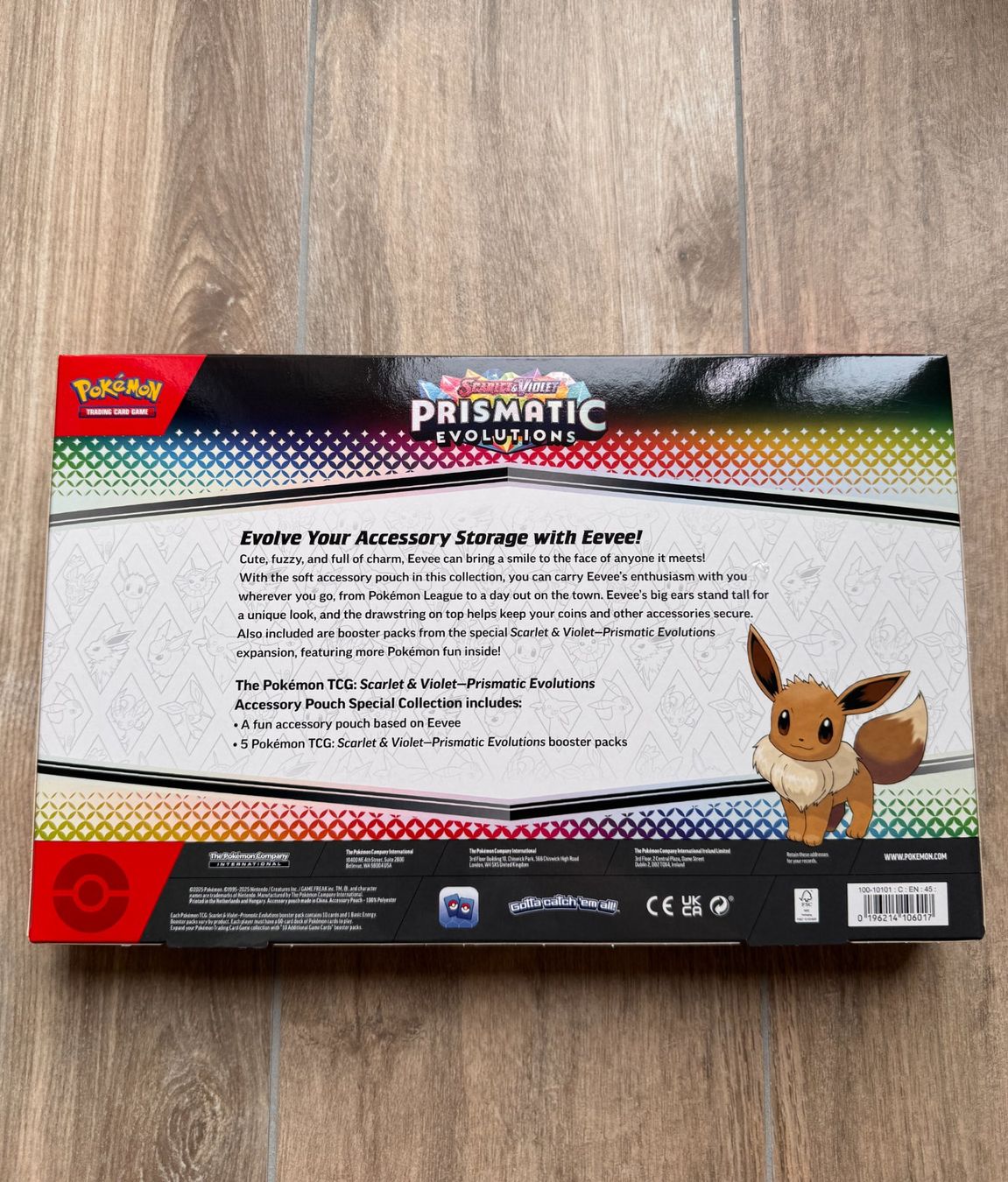 Pokémon Carte collezionabili: Pokémon Prismatic Evolutions Accessory Pouch Collection OVP – Nuovo e nell'imballaggio originale da Oberwil BL venduto da Chelsea26 1