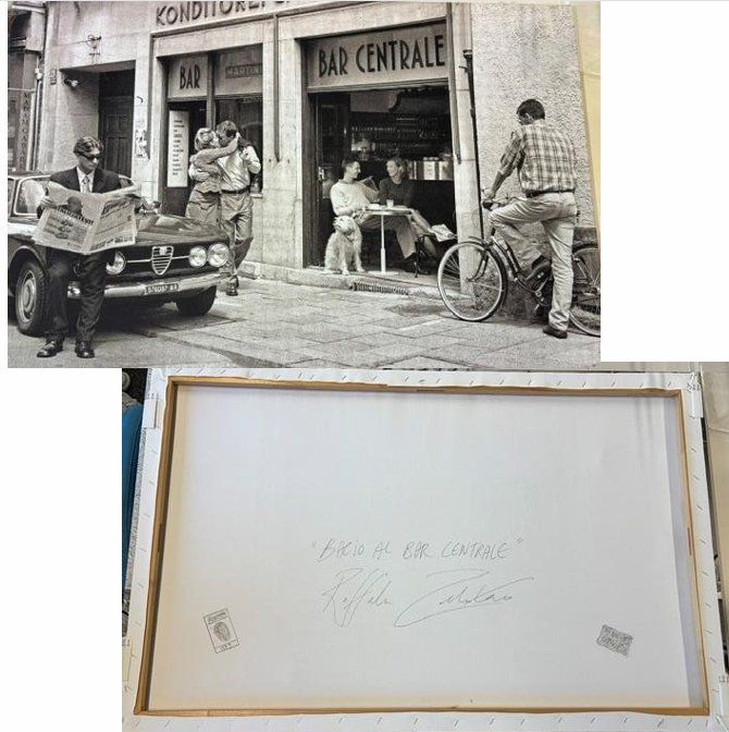 Foto & Immagini: Bacio al bar centrale von Raffaele Celentano – Usato da Burgdorf venduto da ste_y2sn