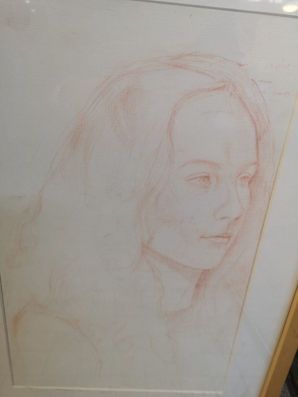 Dipinti: DESSIN PROFIL DE FEMME – Usato da Genève venduto da Qanil77 1