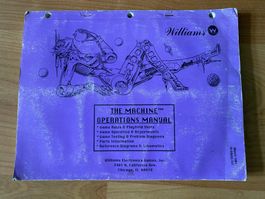 Original Flipper Handbuch – The Machine von Williams