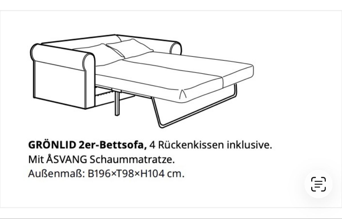 Ikea Sofas: Bettsofa – D'occasion à Zürich par _federiica 2