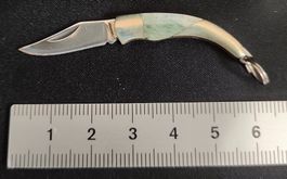 Crossnar Mini Taschenmesser mit grünem Griff.  NEU!