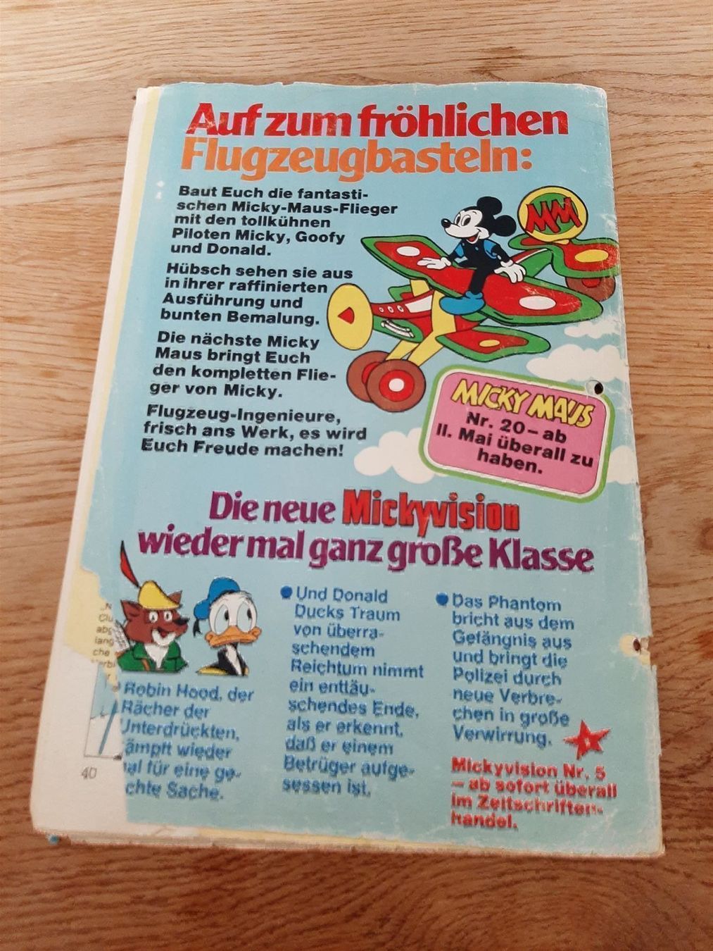Fumetti: Micky Maus Heft 19, 08.05.1976 – Usato da Affoltern am Albis venduto da Sabinezc 1