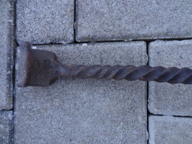 Palans, treuils: Handgeschmiedete, antike Eisenkette – D'occasion à Pfäffikon ZH par mamapa 4