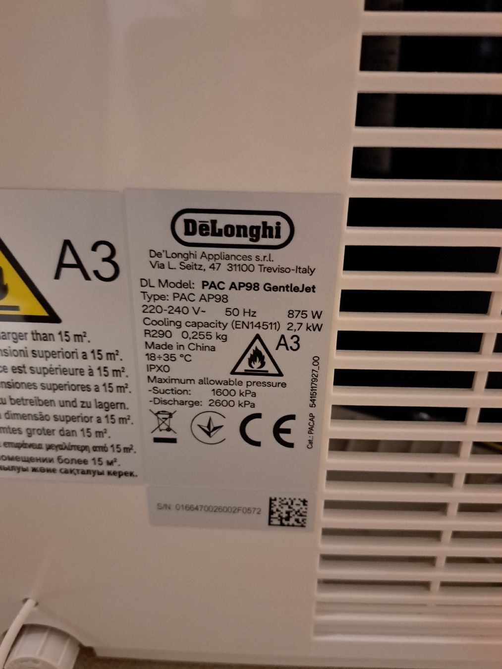 De'Longhi Climatiseurs: Pinguino Longhi – Neuf (Voir description) à Luzern par Slsp6 2
