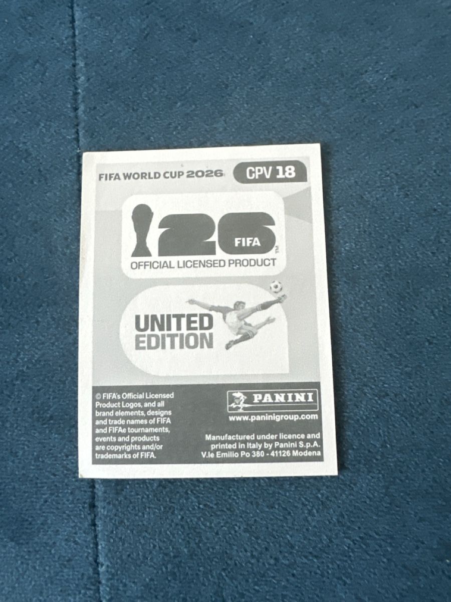 Panini Carte collezionabili: Panini Cpv18 – Usato da Sion venduto da Alfi74 1
