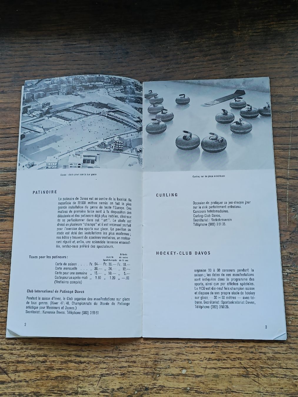 Documenti: Alter Prospekt / Davos Parsenn 1947-48 – Usato da Brugg AG venduto da Ente015 2