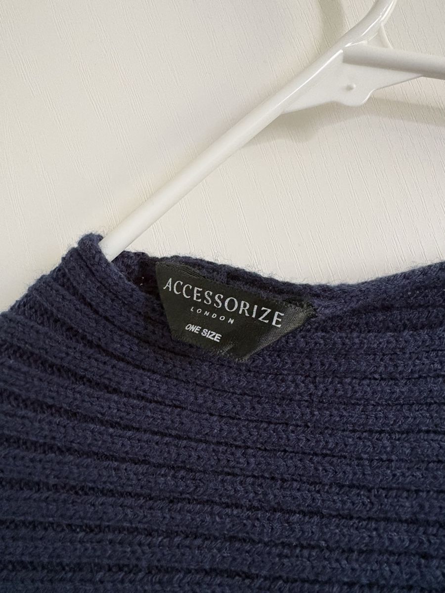 Altro in Moda donna: Navy Poncho – Nuovo (secondo la descrizione) da Weisslingen venduto da Ali_z8vw 2