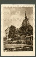 AK sw St. Chrischona BS Bettingen, “Waldrain“ © Essig ≈1925