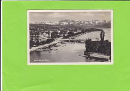Zürich und die Alpen