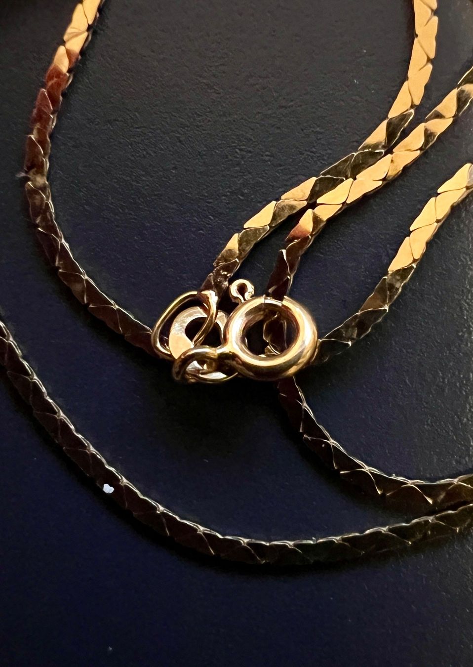 Ketten: Gold-Collier 18K mit Diamant – Gebraucht aus Chur von Penting1935 6