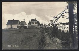 AK St. Anton, Panorama mit Kapelle