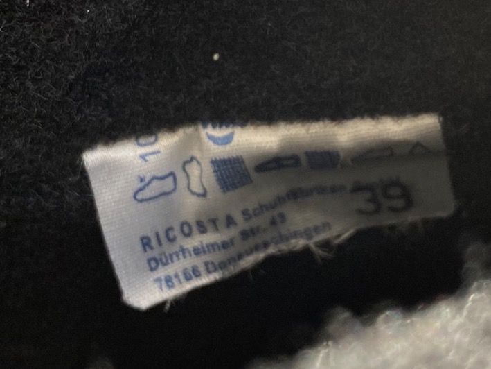 Ricosta Herrenschuhe: RICOSTA MAXIM WARMFUTTER Stiefel, Gr. 39 – Neu und originalverpackt aus Luzern von falena01 7