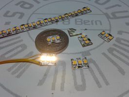 LED-Streifen MINI 10Stk, warmweiss 12V