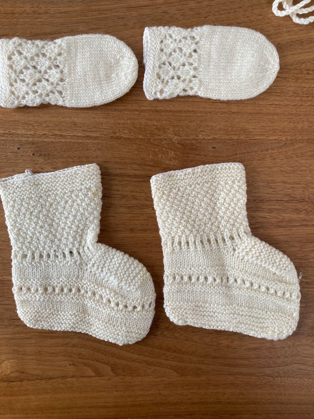 Stoffe: antike Stricksachen für Baby – Gebraucht aus Unterterzen von bac_287t 2
