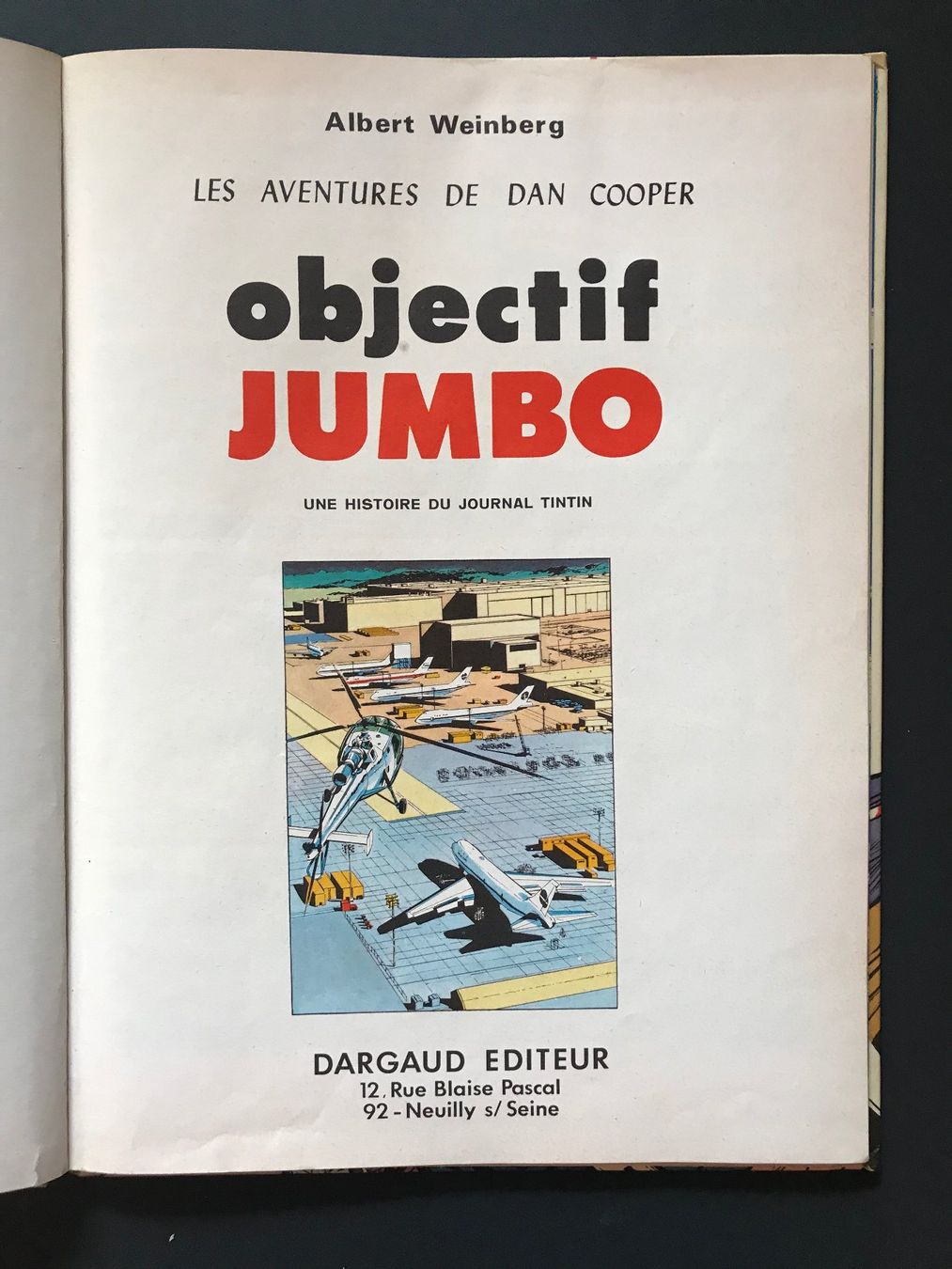 Fumetti: Dan Cooper - Objectif Jumbo - 1975 – Usato da Commugny venduto da Alexnicolas11 1