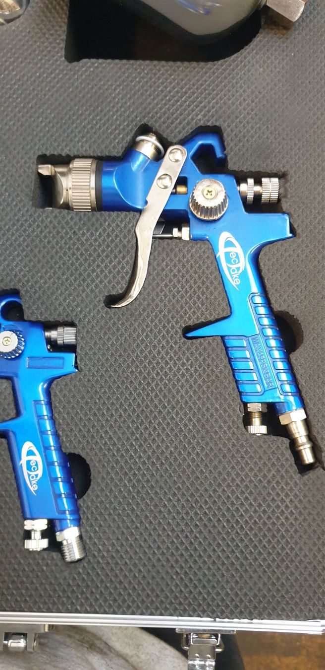 Tutti gli attrezzi: Spritzpistolen Set – Nuovo e nell'imballaggio originale da Müllheim Dorf venduto da Linus18 4