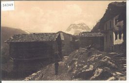 Rue a Gietroz et les Aiguilles Rouges - animee