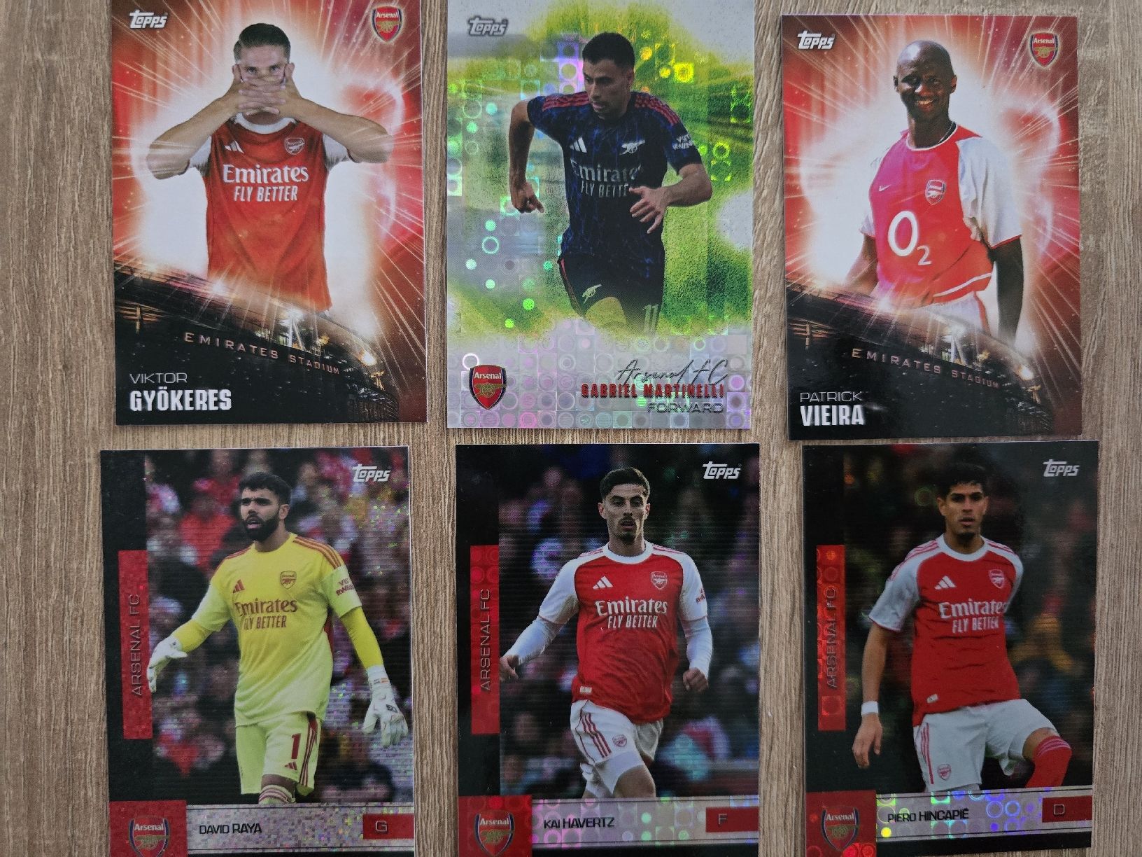 Topps Carte collezionabili: Arsenal Team Set 6 Karten – Nuovo (secondo la descrizione) da St. Gallen venduto da SaintCity
