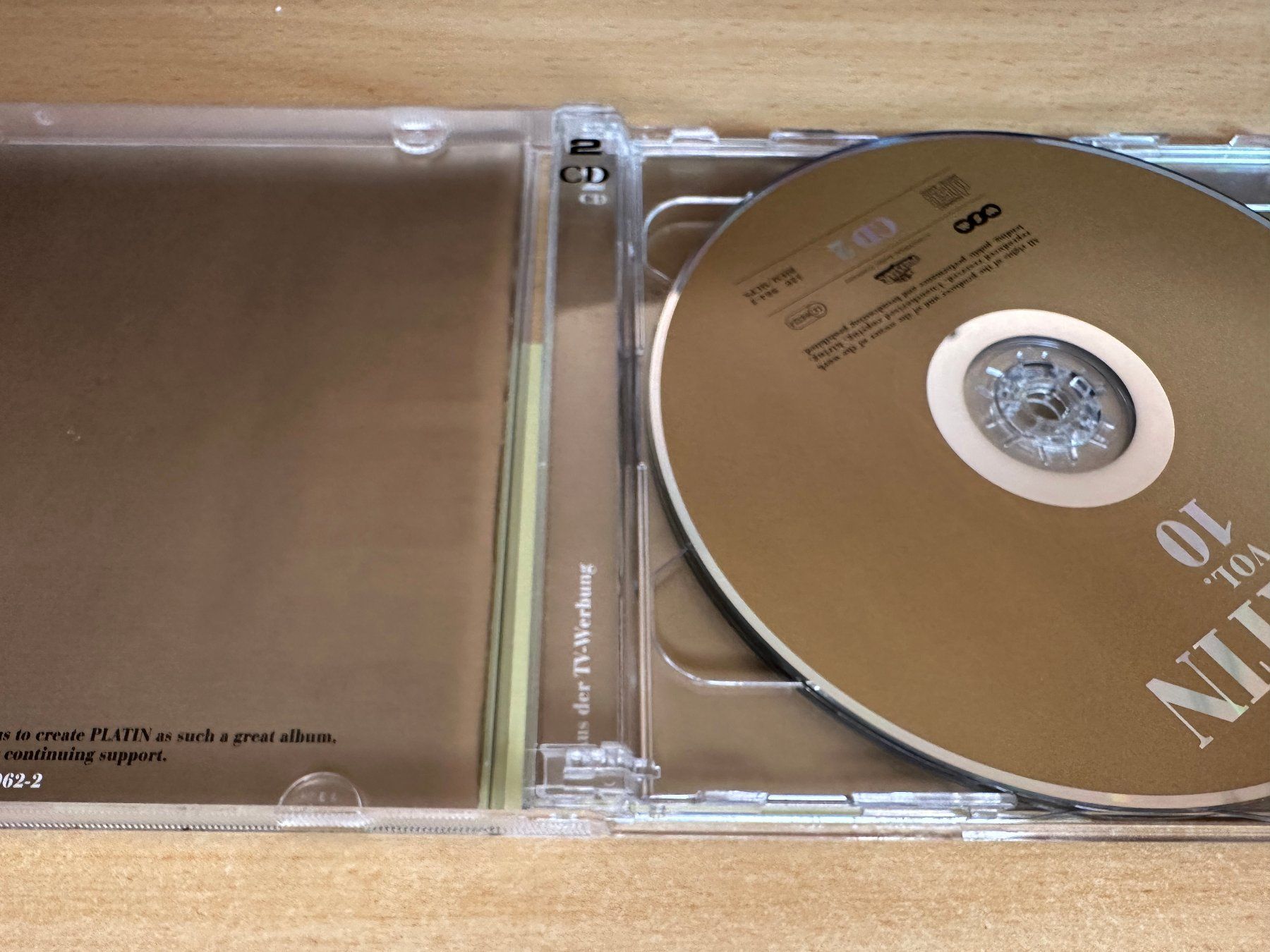 CD: V1 Various – Platin Vol. 10 - 2 CD – Usato da Rikon im Tösstal venduto da Alpenmutz 2
