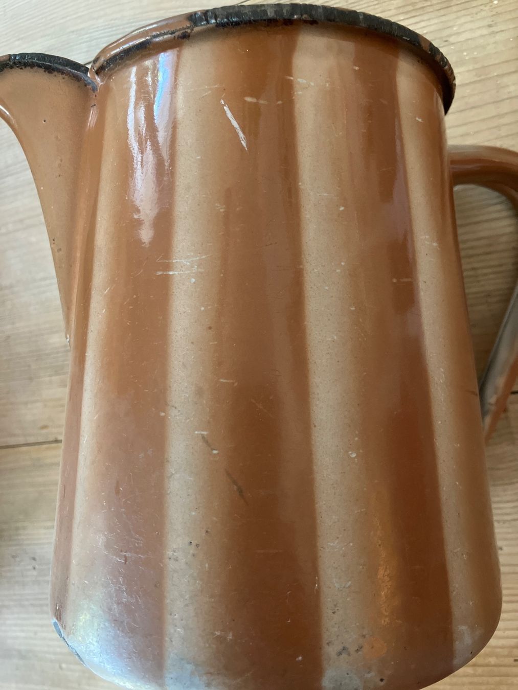 Caraffe: Krug - Emaille - Antik – Usato da Winterthur venduto da pompea 5