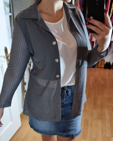 🌺Vintage BIBA PARISCOP Strickjacke/Hemd Größe 38-M🌺