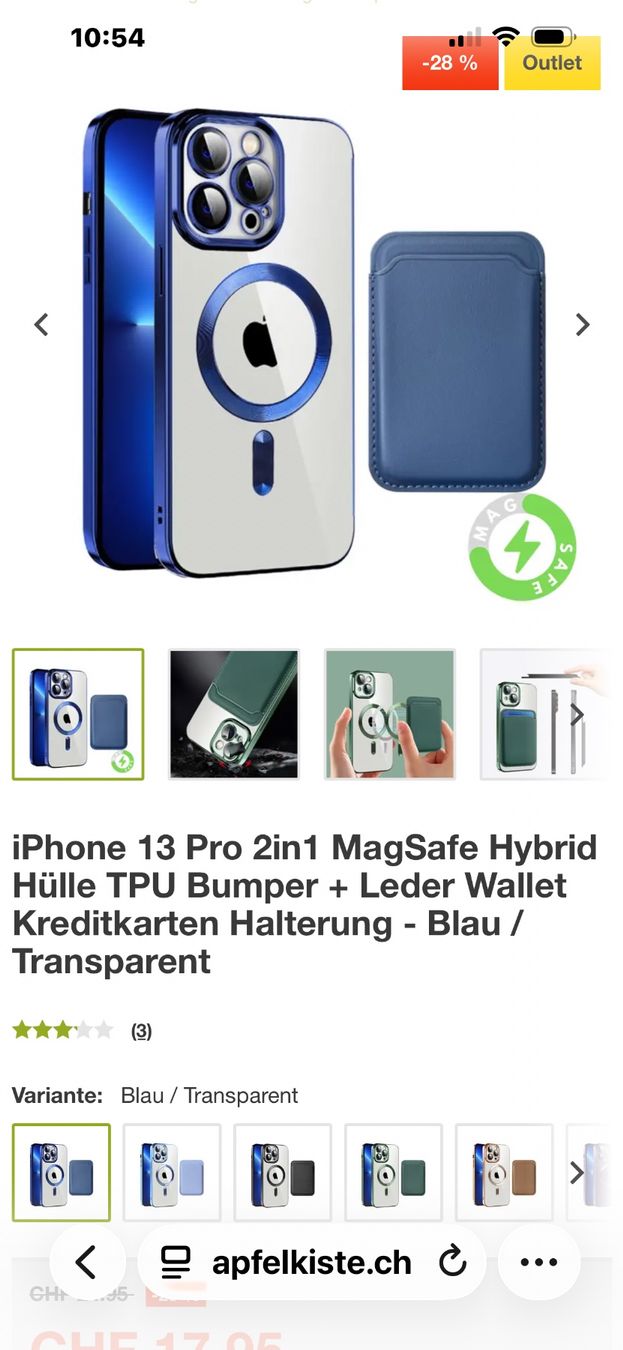 Apple Cover & Protezioni schermo: I Phone Hülle – Nuovo e nell'imballaggio originale da Escholzmatt venduto da yolo75 2