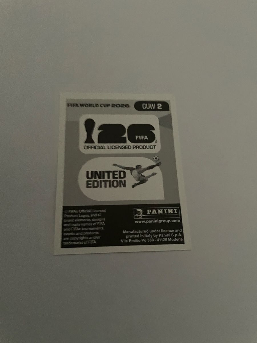 Panini Carte collezionabili: FIFA WM 2026 Eloy Room CUW 2 – Nuovo (secondo la descrizione) da Winterthur venduto da Cobraforce 1