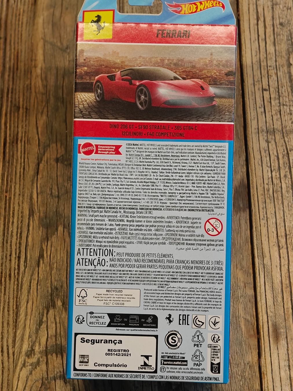 Hot Wheels Modellautos: Hot Wheels Ferrari 5er Pack – Neu und originalverpackt aus Flaach von ste_7cwf 3