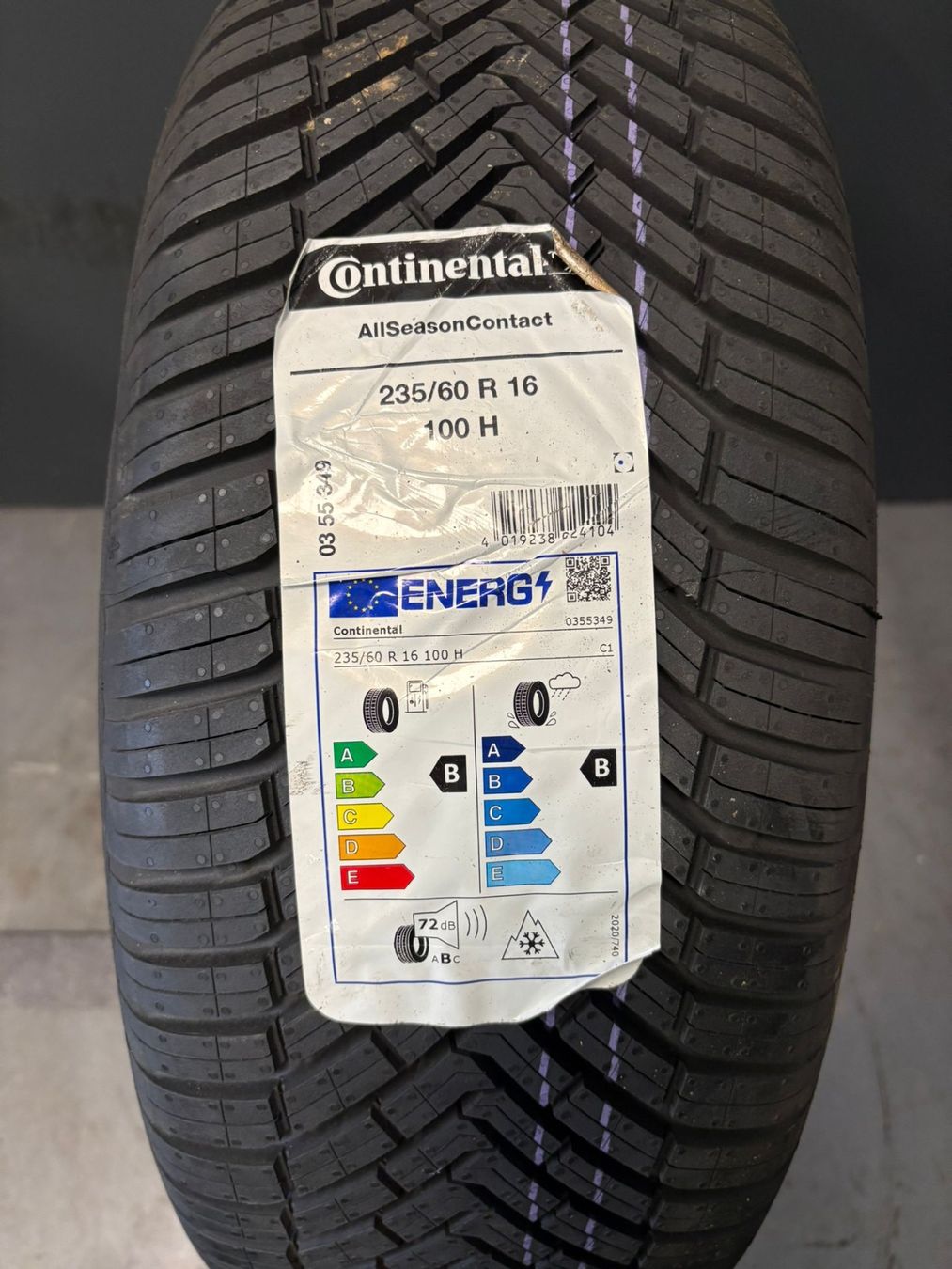 Continental Pneus & Roues: AllSeason 235/60R16 100H Continental – Neuf avec emballage d'origine à Gerlafingen par Pneu-Puric 1