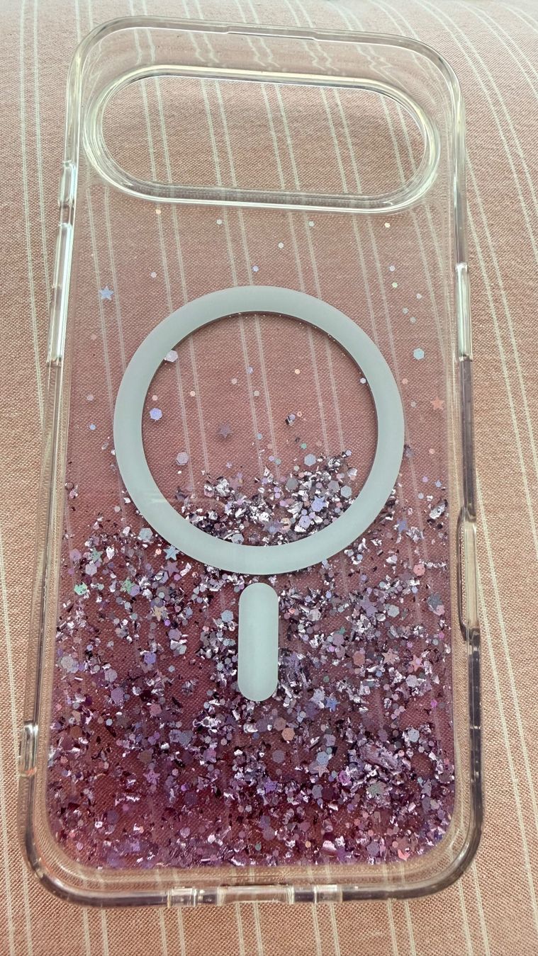 Cover & Protezioni schermo: iPhone Air hard case pink-purple glitter – Nuovo (secondo la descrizione) da Frauenfeld venduto da Vanityroom 1