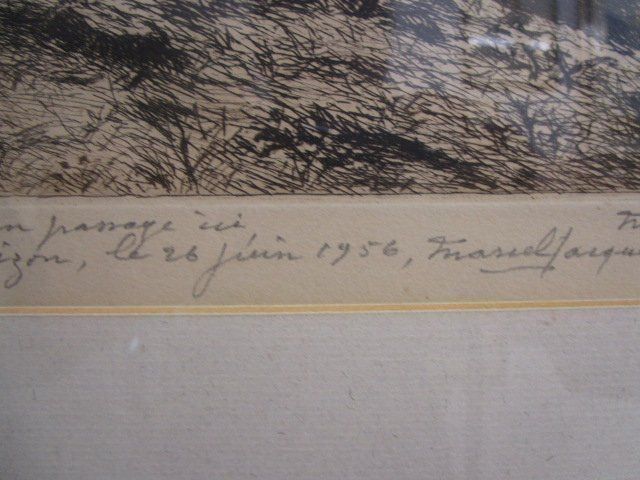 Arts picturaux & lithographies: Marcel Jacques - Litho 1956 – D'occasion à Luzern par Horoskop1 4