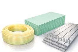 SET Fußbodenheizung  XPS-Platten 30 mm mit Heizrohr