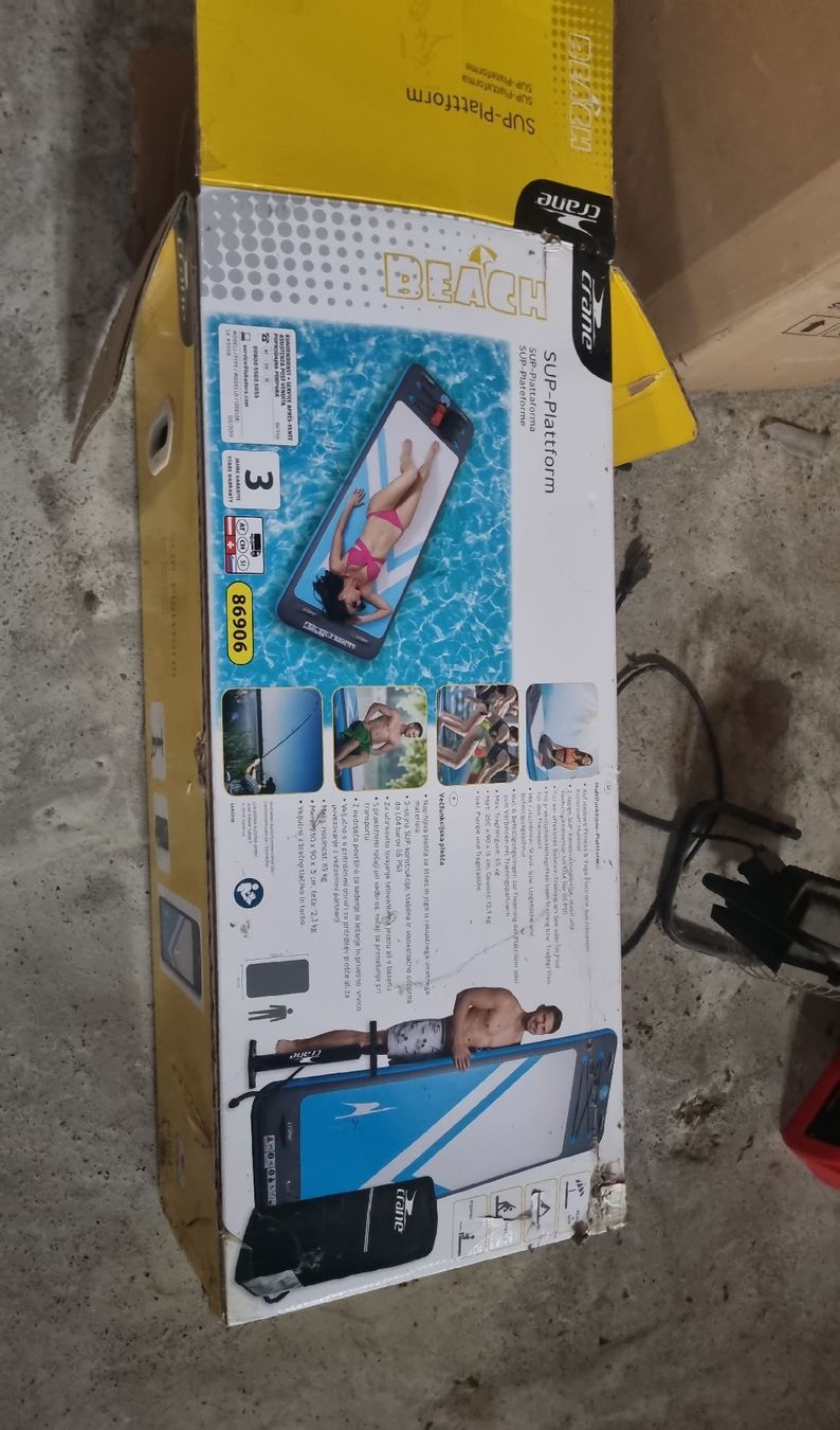 Surfboards & Schwimmbrette: Crane SUP Platform Beach, mit paddel für  sup – Gebraucht aus Langenthal von ebike-langenthal