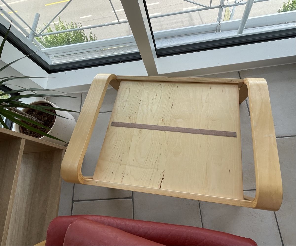 Ikea Poltrone: Echt Leder Sessel Poäng Ikea mit Hocker – Usato da Freienbach venduto da schimmel01 4