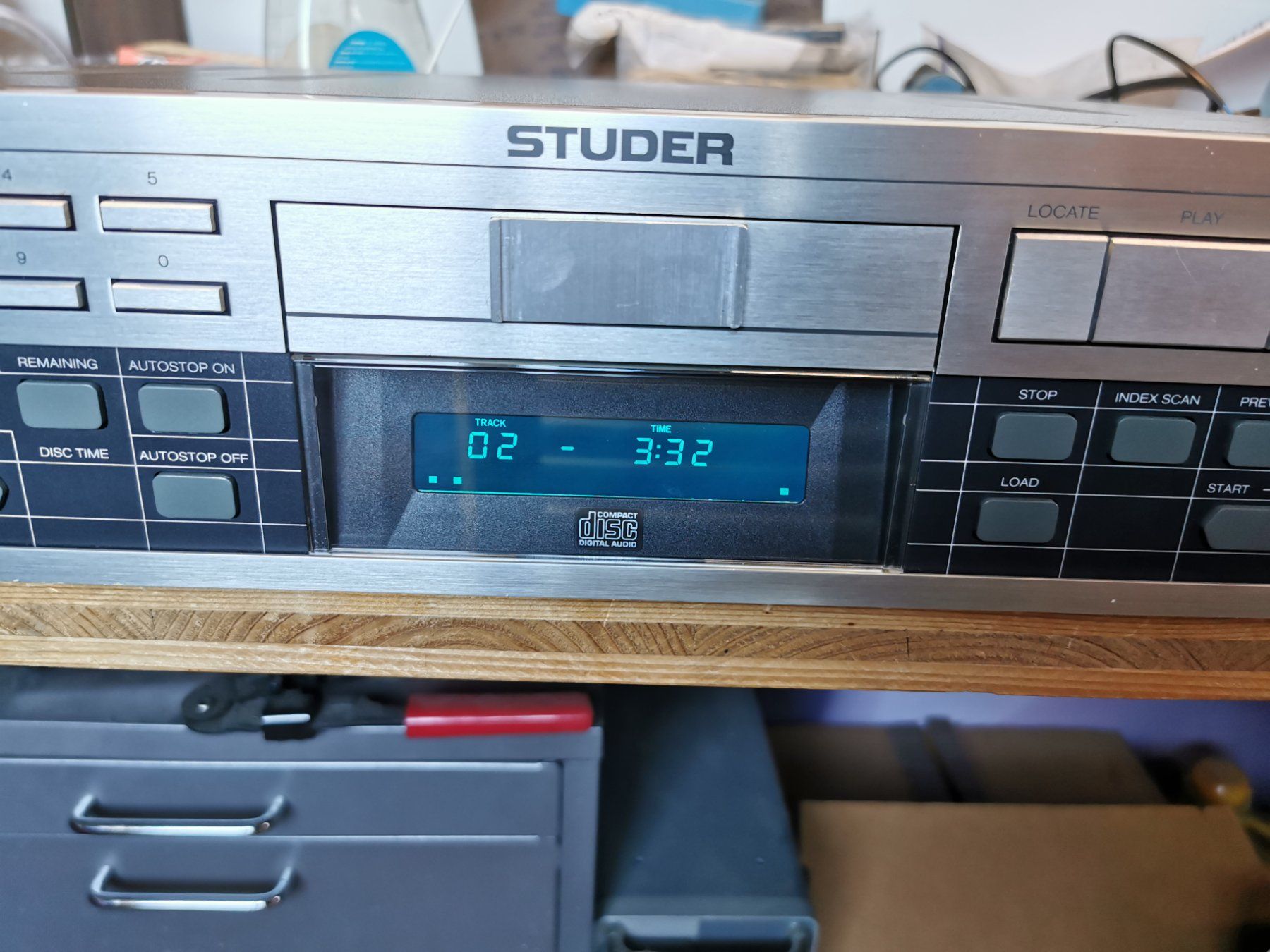 Studer Multimediaplayer & Streamer: Studer A-727 Highend CD in Top Zustand ! Komplettrestauriert – Gebraucht aus Lyssach von Osel 2