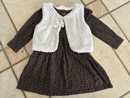 H&M Kleid mit Weste S.Oliver, Grösse 80