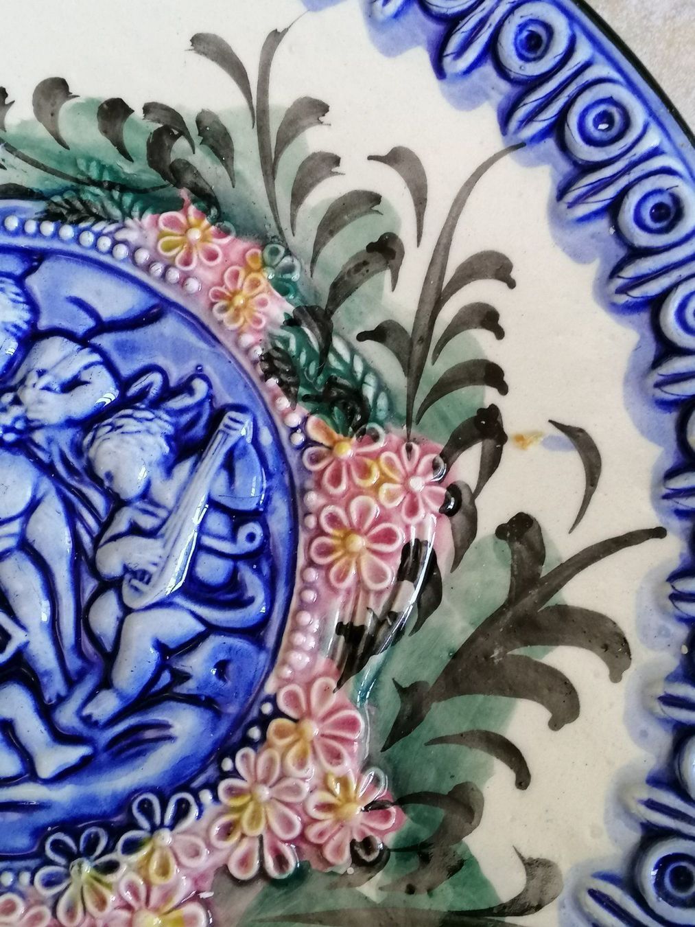 Piatti: Vintage Keramikteller, Puten – Usato da Rheinfelden venduto da Cleopatra2000 1