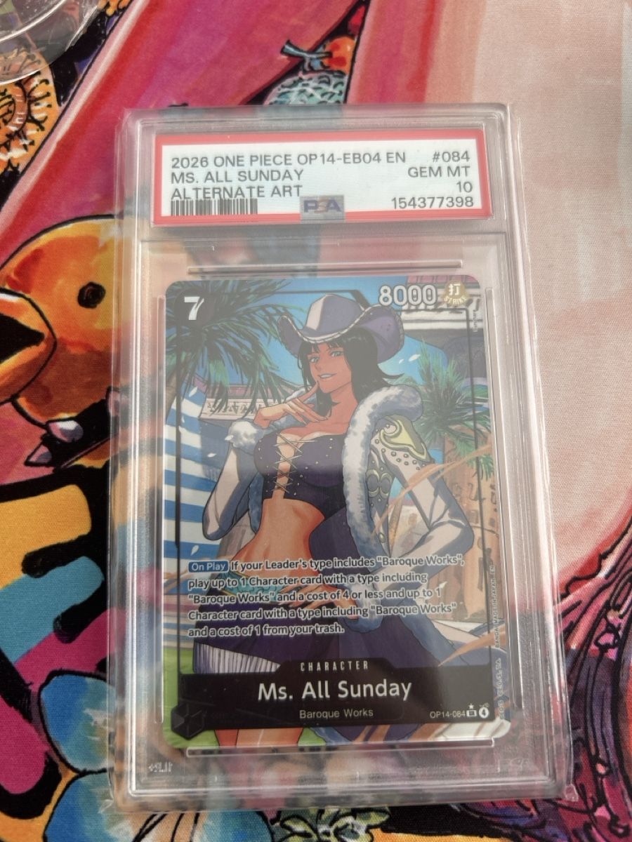 Bandai Carte collezionabili: One piece MS. All Sunday PSA 10 – Nuovo (secondo la descrizione) da Zürich venduto da AinzCHF