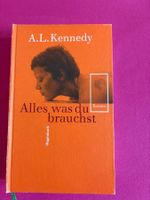 Buch Alles was du brauchst A.L. Kennedy Wagenbach Roman