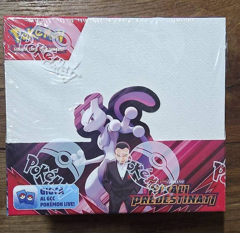 Pokémon Carte collezionabili: Pokemon box 36 bustine Rivali Predestinati ITALIANO – Nuovo e nell'imballaggio originale da Lugano venduto da pan_5zpg