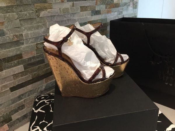 Dsquared2 Damenschuhe: Neu DSQUARED2 Sandalen mit Plattform – Neu und originalverpackt aus Pratteln von Rbubi 5