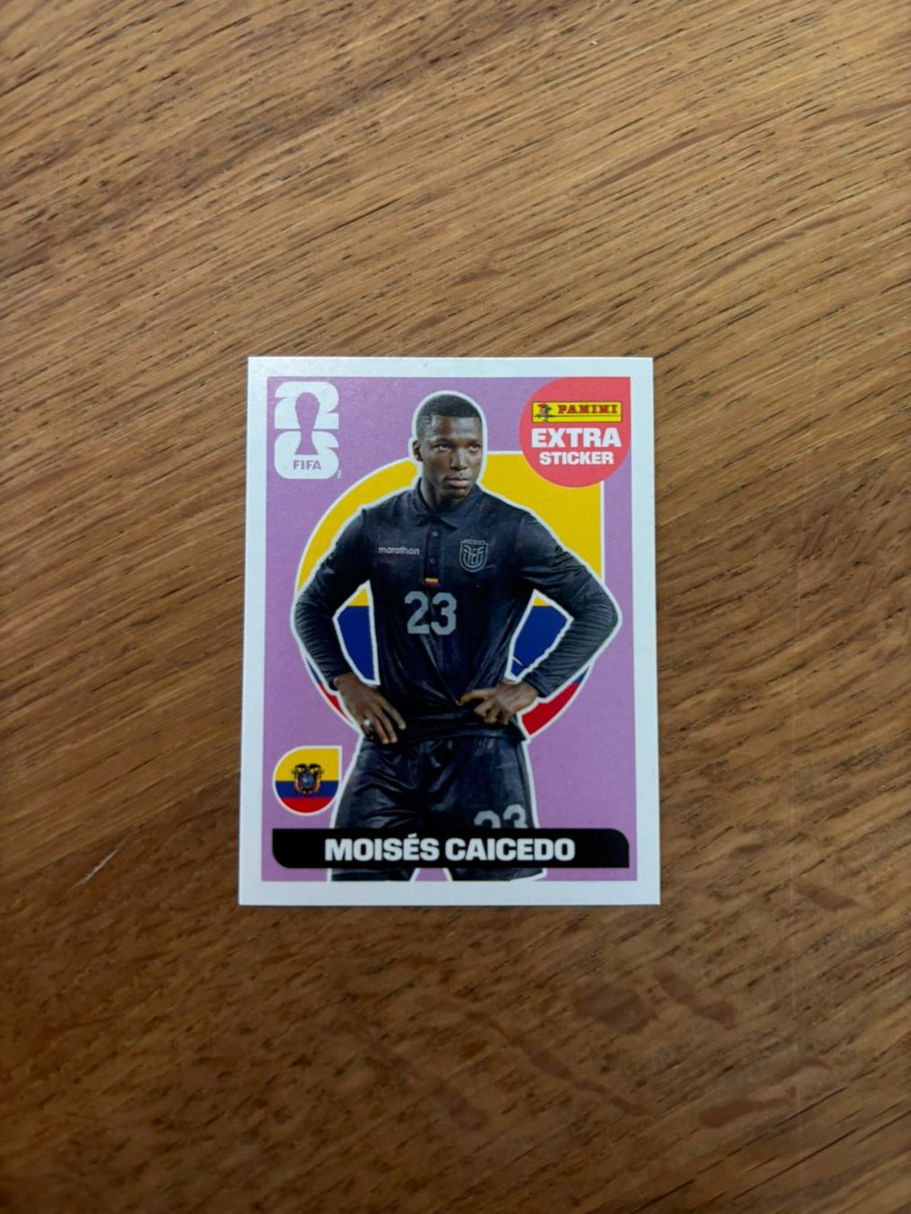 Panini Sammelbilder & Trading cards: Panini 2026 Extra Sticker Moises Caicedos Normal – Neu (gemäss Beschreibung) aus Russikon von ner_qjl9