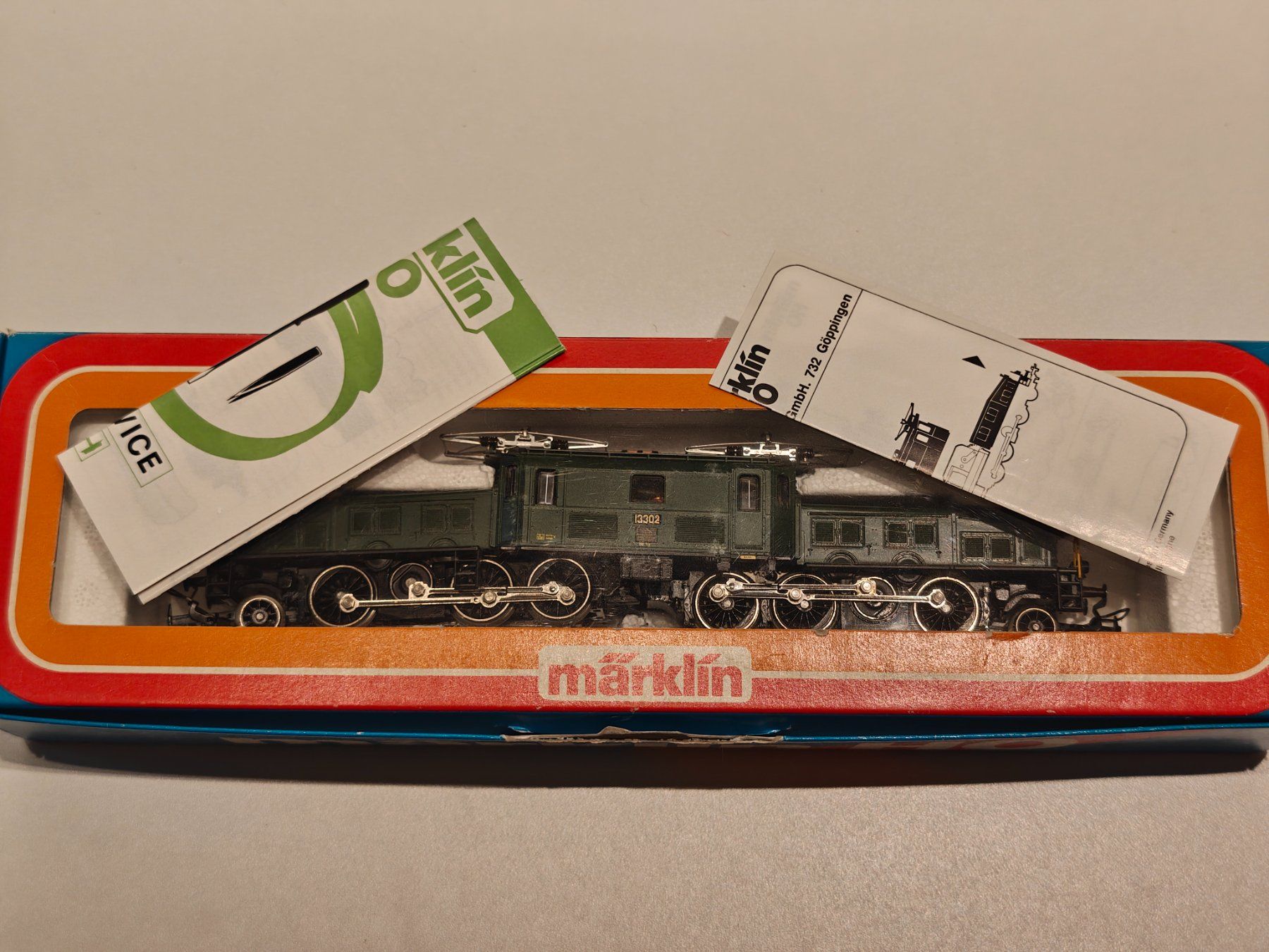 Märklin Modellini di ferrovie: Märklin 3356 Krokodil – Usato da Braunau venduto da Homersimpson