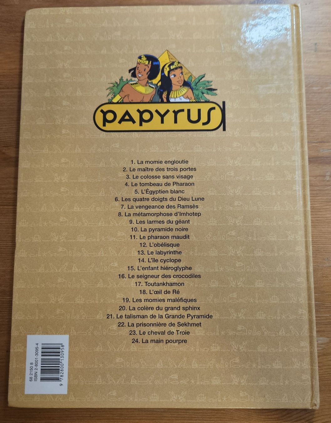 Comics: Papyrus N 24 E.O. (T.B.E.) La main pourpre – Gebraucht aus Prévonloup von bitume1975 2